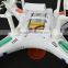 Waterproof 2.4G wholesale quadcopter rc drone with lights and lcd screen controller