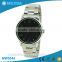 Hot selling new japan movt quartz watch stainless steel case back for man