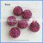 18mm Rhinestones Crystal Angel Ring Beads Pregnancy Music Sound Balls For Pendant Necklace BASB-CP18mm