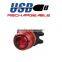 Aluminum Alloy MINI Bicycle Tail Seatpost USB Rechargeable Bike Light                        
                                                Quality Choice