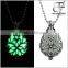 Glow In the Dark Water Drop Pendant Necklace Jewelry Pendant Steampunk Fairy Magical