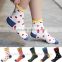 Lady fancy socks colorful women dress polka dot socks wholesale