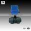 2 way PVC 2 inches Double Union motorized ball valve AC24V 220V 100N.m with manual override socket ends