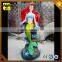 HLT outdoor fiberglass mermaid sculpture
