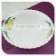 Best selling products silver rim salad bowl,porcelain bowlfor catering