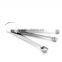 Hot sale passed FDA or LFGB stainless steel mini measuring spoon