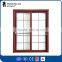 Rogenilan 45 series wood grain aluminum sliding door with weather sealing strips