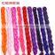 Wholesale synthetic braiding nubian twist hair,cheap pression braiding hair
