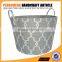 Circular home laundry baskets