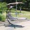 Unique design outdoor hanging chair, patio garden hanging lounge chair