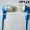 PH-E12 cheapest earbuds Plastic shell in ear phone colors Earbud with mic christmas giveaways