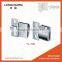 T shape decorative shelf support brackets glass holding clips