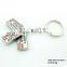 2015 hot sale promotional souvenir keychain state name /new zealand metal keychain of metal craft