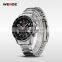 2013 WEIDE Exclusive new watch original JAPAN quartz stainless steel band waterproof dress style anology men wristwatches WH3308