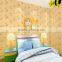 Sunlight AS60071 Country style yellow floral vinyl wallpaper wallpaper for bedroom walls