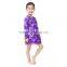 summer baby girls lace dress flower girl dress purple and embroidery flower lace baby girl summer dress