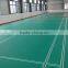 Plastic Flooring Type and Simple Color Surface Treatment sports flooring