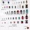 FREE SHIPPING 2015 NEWEST!! LUCKY highest quality flat back sew-on resin epoxy diamante with hole