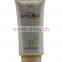 oblate comestic packaging tube