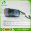 Energy saving ABS material 2 led hand crank dynamo flashlight