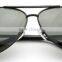 High quality classic metal frame aviator pilot driving polarized sunglasses for man eyeglass eyewear