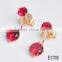 925 sterling silver china vogue jewelry earrings/blue stone from earrings