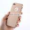 360 Degree Full Cover Plastic Hard Case for IPhone 7 7 Plus Shockproof Case With Tempered Glass