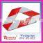 Warning red and white caution tape for 3m quality
