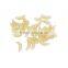 100Pcs 2cm 0.5g Artificial Soft Fishing Lures Lifelike Simulation Worm Maggot Grub Shape Baits Fishy Smell