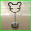 New Product!Metal Cute Bear Handbag Hanging Rack,Lovely Handbag Display Rack