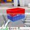 plastic widely use turnover box container /export portable hard plastic box