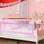 CE steel plastic collapsible safety baby bed rail
