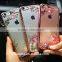 Wholesales TPU Electroplating Flower phone covercase for Samsung s7 /free sample cell phone tpu case for Samsung S7 edge