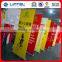 retractable roll up display standee,metal roll up standee