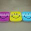 Square lunch box with smiley face plastic TG10875