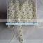 Factory wholesale 15mm Many Color Choosed Flatback Plastic Flower Pearl with Rhinestone Chain Trim