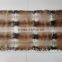 The Latest Design Real Mink Fur Plate / Mink fur blanket