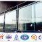 Factory direct ISO9001 indoor/outdoor tempered glass balcony steel railing
