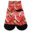 GSP-108 New Fashion Style High Quality Printed Fruits Unisex Sublimation Socks