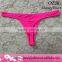 In pink color teen thong daily sexy mature underwear rose red g string panties