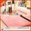 Long Pile Plain Color Polyester Carpet Design