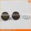 Strong magnet buttons bronze small, press snap button bronze color, sound press button