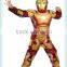 The avengers movie costume cosplay halloween iron man costume the avengers Iron man costume with musle .stretchy party clothes