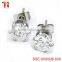 316l stainless steel fashion stud earrings, diamond earrings, women earrings