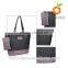 Factory sale directly multi pocket women bag leather handbag