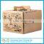 Promotional Kraft paper cake packaging box with handle