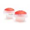 2 Pcs Convenience Safety Multifunction Fast Oven Round Silicone Egg Mold