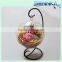 Customized Valentine' s Gift Preserved Rose Flower In Glass with unique preserved flower rose head