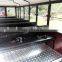 28 seats passenger trailer,open wagon, open trailer