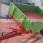 hot sale Euro style agtrilculture tractor use hydraulic 3 Ton, farm tipping trailer, rear and side tipping with CE certification